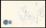 Nicholle Tom The Nanny Authentic Signed 3x5 Index Card Autographed BAS #BN33228