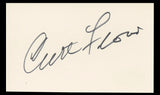 Cardinals Curt Flood Authentic Signed 3x5 Index Card Autographed BAS #BT01215