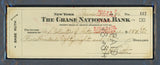 Babe Ruth Autographed 3x8.5 IRS Check New York Yankees PSA/DNA #85384529