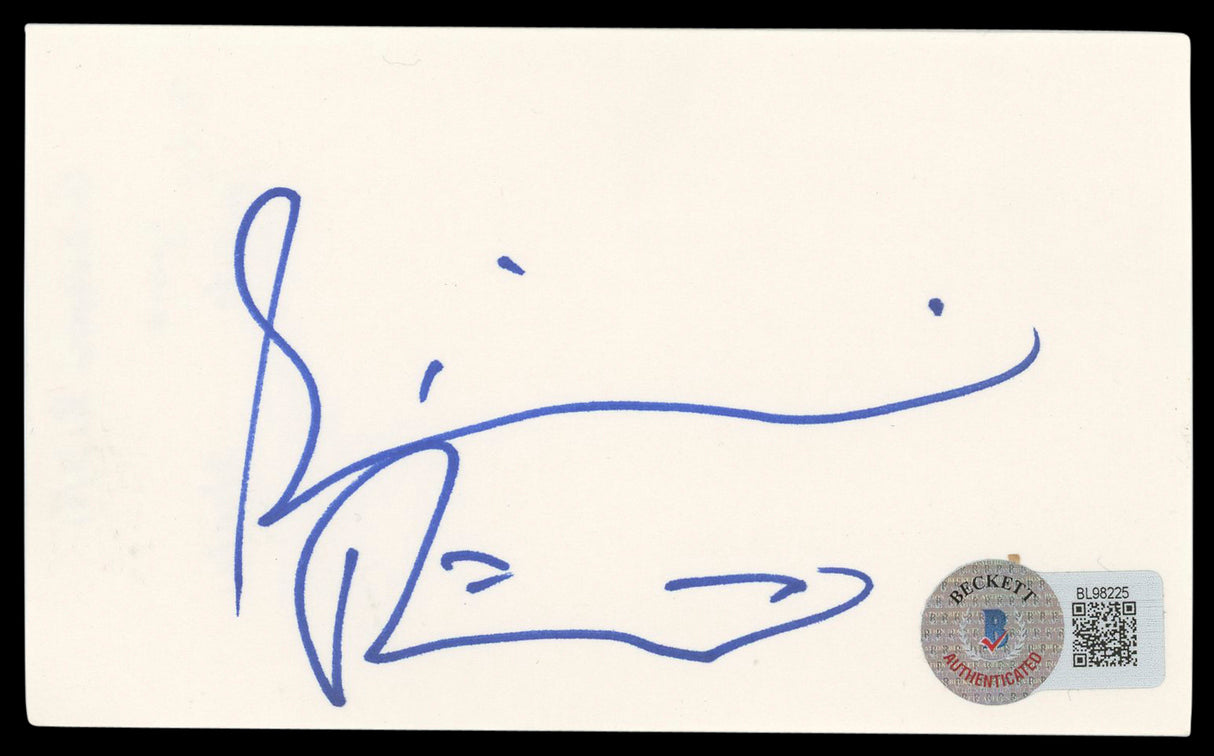 Giovanni Ribisi Gone in 60 Seconds Authentic Signed 3x5 Index Card BAS #BL98225