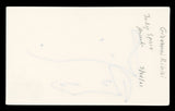 Giovanni Ribisi Gone in 60 Seconds Authentic Signed 3x5 Index Card BAS #BL98225