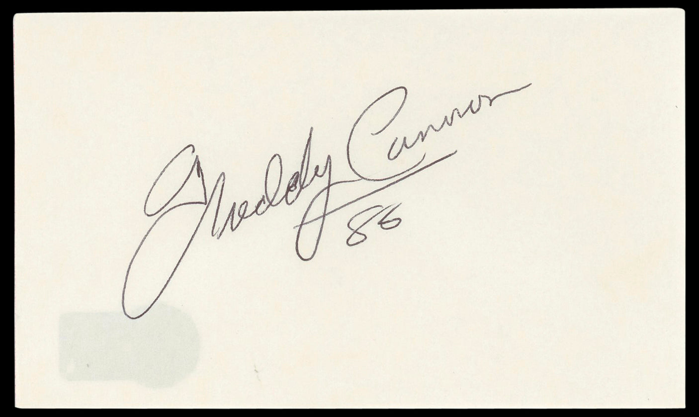 Freddy Cannon Musician Authentic Signed 3x5 Index Card Autographed BAS #BM57154