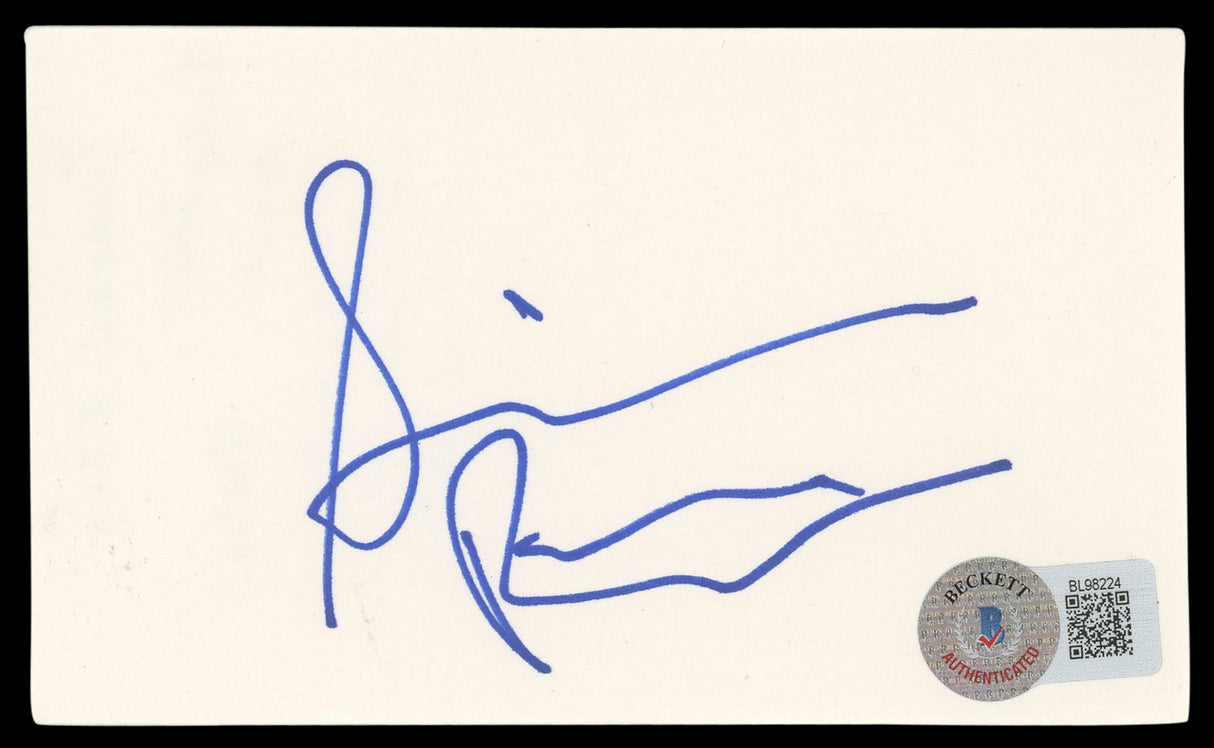 Giovanni Ribisi Gone in 60 Seconds Authentic Signed 3x5 Index Card BAS #BL98224