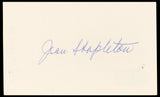 Jean Stapleton All In The Family Authentic Signed 3x5 Index Card BAS #BN33239