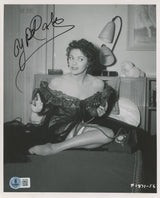 Yvonne De Carlo Munster, Go Home! Authentic Signed 8x10 Photo BAS #BN74556