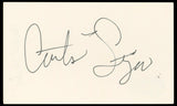 Curtis Stigers Authentic Signed 3x5 Index Card Autographed BAS #BN33243