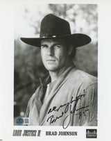 Brad Johnson Marlboro Man "All My Best" Authentic Signed 8x10 Photo BAS #BM03396