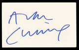 Alan Cumming The Good Wife Authentic Signed 3x5 Index Card BAS #BL96794