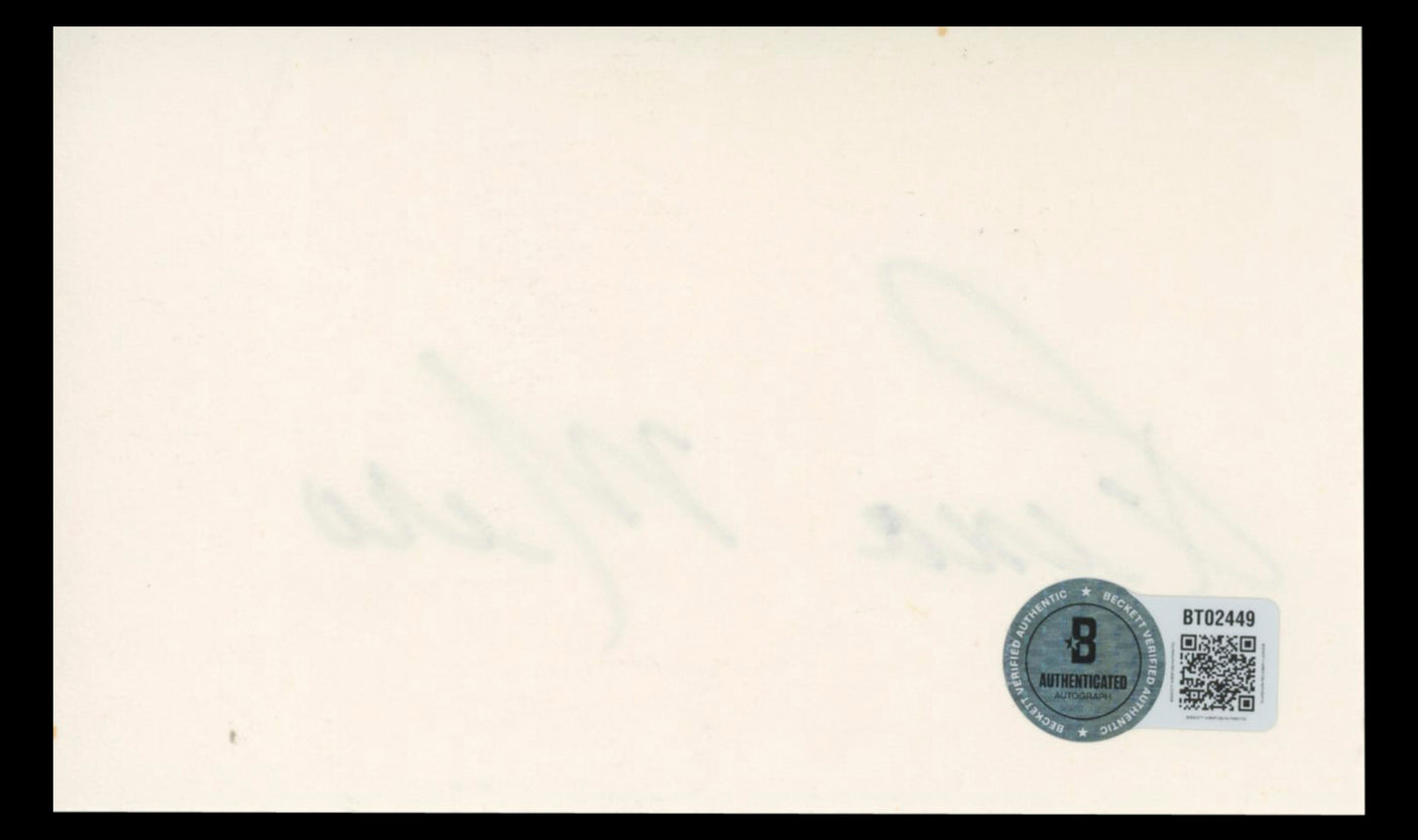 Sable Rena Mero WWE Authentic Signed 3x5 Index Card Autographed BAS #BT02449