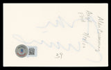 Alan Cumming The Good Wife Authentic Signed 3x5 Index Card BAS #BL96794