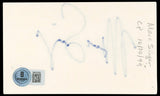 Marc Singer The Beastmaster Authentic Signed 3x5 Index Card BAS #BN33250