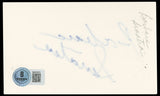 Barbara Sinatra Authentic Signed 3x5 Index Card Autographed BAS #BN33251