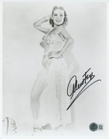 Alice Faye Fallen Angel Authentic Signed 8x10 Photo Autographed BAS #BM03414