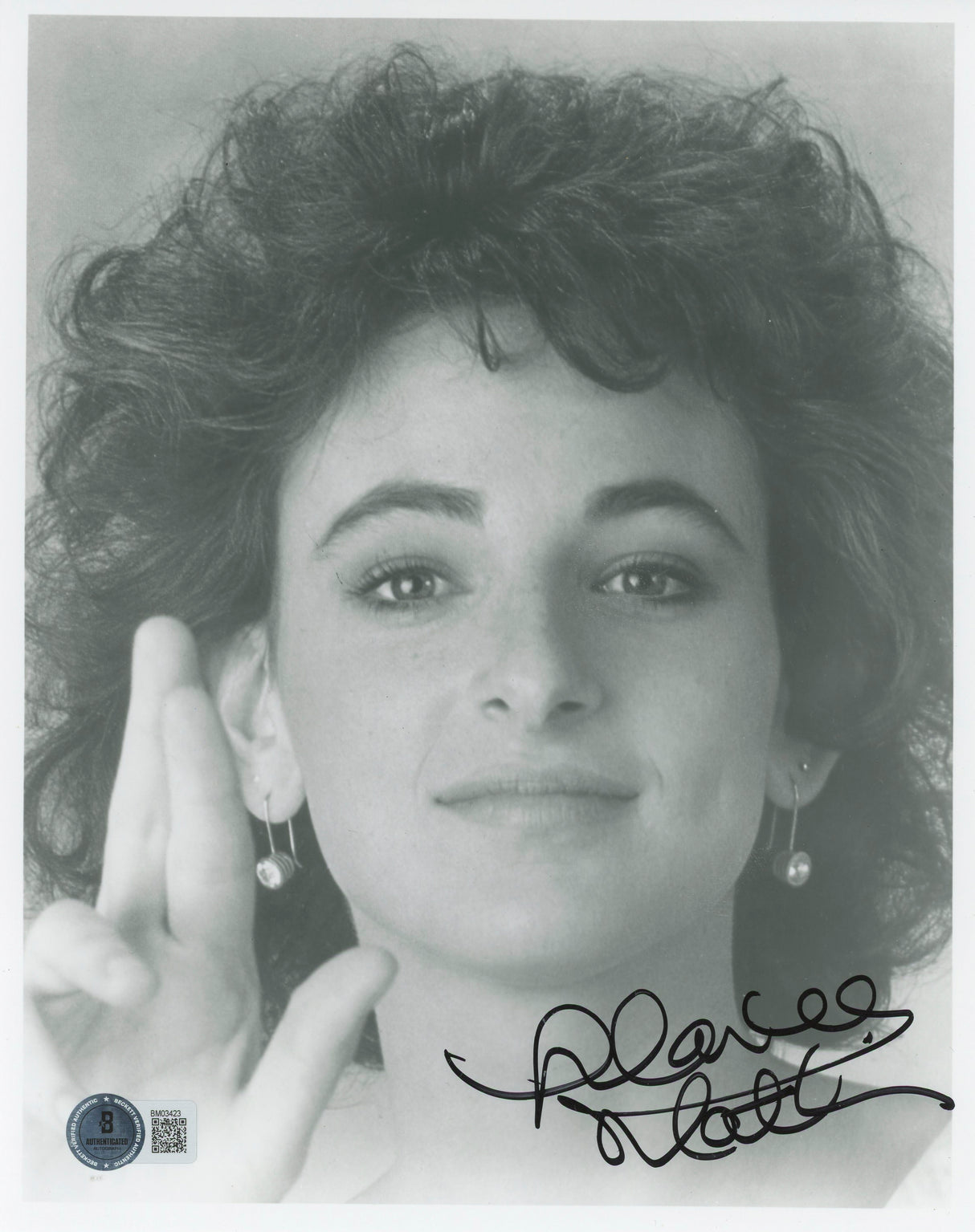 Marlee Matlin CODA Authentic Signed 8x10 Photo Autographed BAS #BM03423