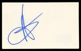 Andy Garcia The Untouchables Authentic Signed 3x5 Index Card BAS #BL96357