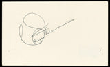 Connie Stevens Hawaiian Eye Authentic Signed 3x5 Index Card BAS #BN33259