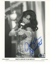 Angela Bassett What's Love Got to Do with It Signed 8x10 Photo BAS #BM03425