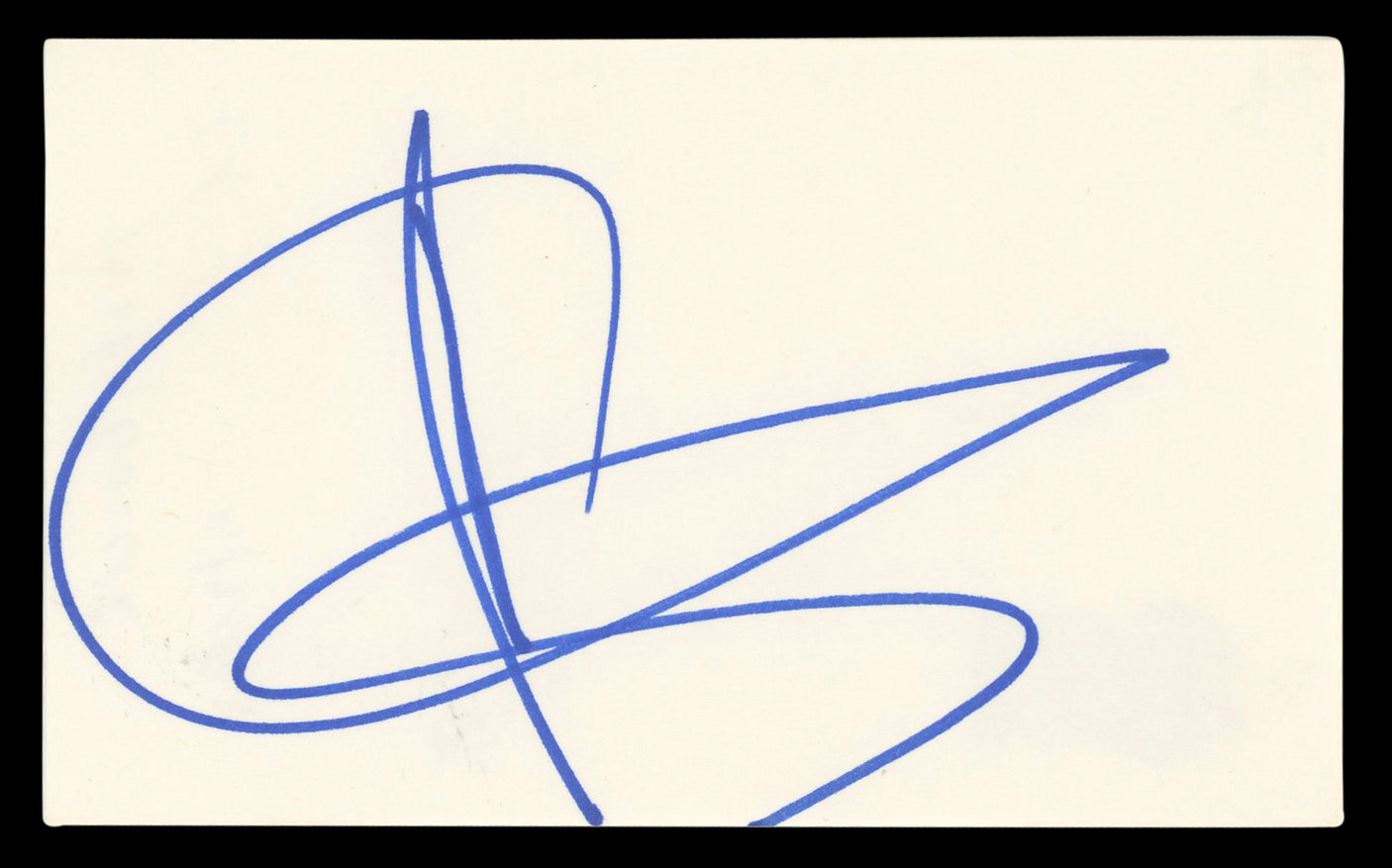 Andy Garcia The Untouchables Authentic Signed 3x5 Index Card BAS #BL96358