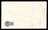 Andy Garcia The Untouchables Authentic Signed 3x5 Index Card BAS #BL96358