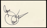 Connie Stevens Hawaiian Eye "Love" Authentic Signed 3x5 Index Card BAS #BN33261