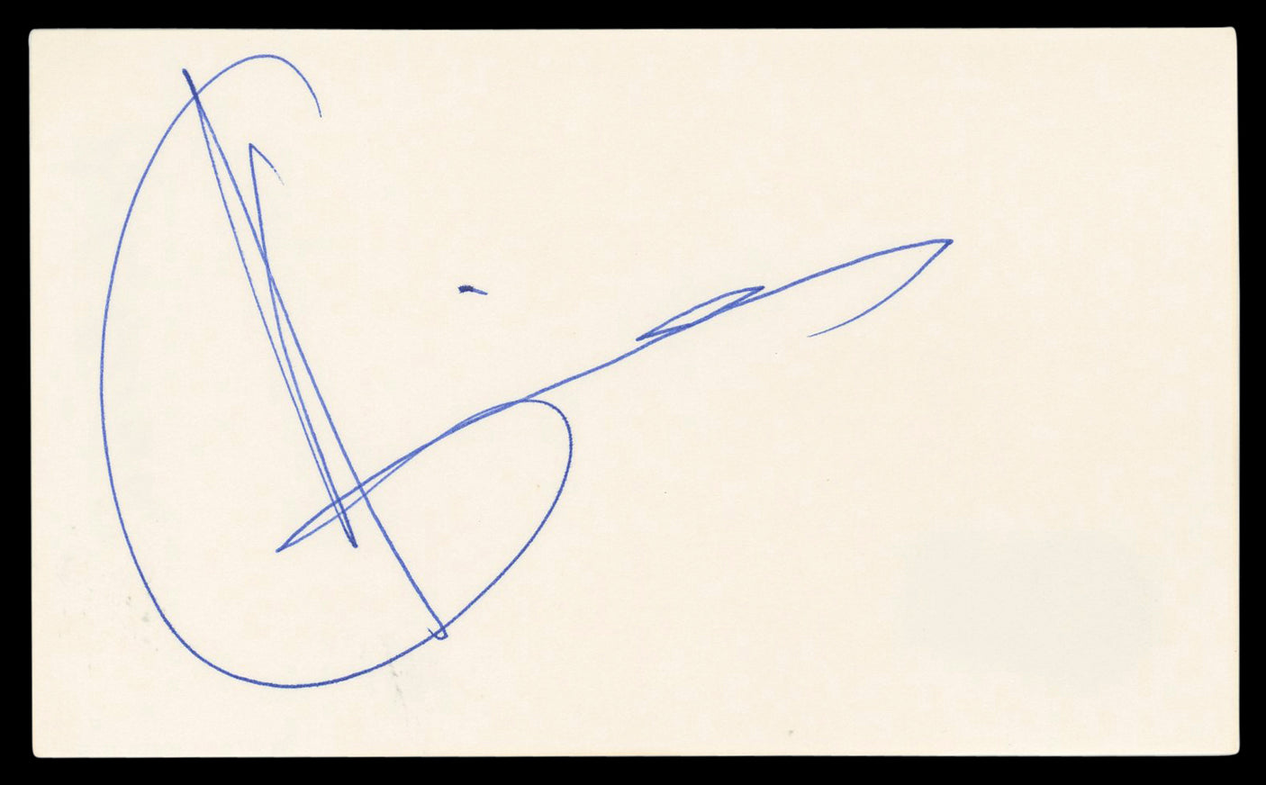 Andy Garcia The Untouchables Authentic Signed 3x5 Index Card BAS #BL96360