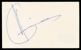 Andy Garcia The Untouchables Authentic Signed 3x5 Index Card BAS #BL96360