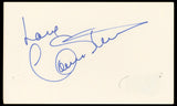 Connie Stevens Hawaiian Eye "Love" Authentic Signed 3x5 Index Card BAS #BN33260