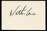 Nathan Lane The Lion King Authentic Signed 4x6 Index Card BAS #BT02460