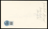 Julia Ruth Stevens Authentic Signed 3x5 Index Card Autographed BAS #BN33262