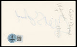Cybill Shepherd Moonlighting Authentic Signed 3x5 Index Card BAS #BP50592