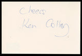 Ken Colley Star Wars Cheers Authentic Signed 4x6 Index Card BAS #BT02452