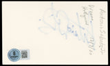 Antonio Sabato Jr. General Hospital Authentic Signed 3x5 Index Card BAS #BP50593