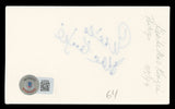 Gisele MacKenzie Your Hit Parade Authentic Signed 3x5 Index Card BAS #BL96366