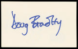 Doug Bradley Hellraiser Authentic Signed 3x5 Index Card Autographed BAS #AD70428