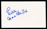 Gisele MacKenzie Your Hit Parade Authentic Signed 3x5 Index Card BAS #BL96370