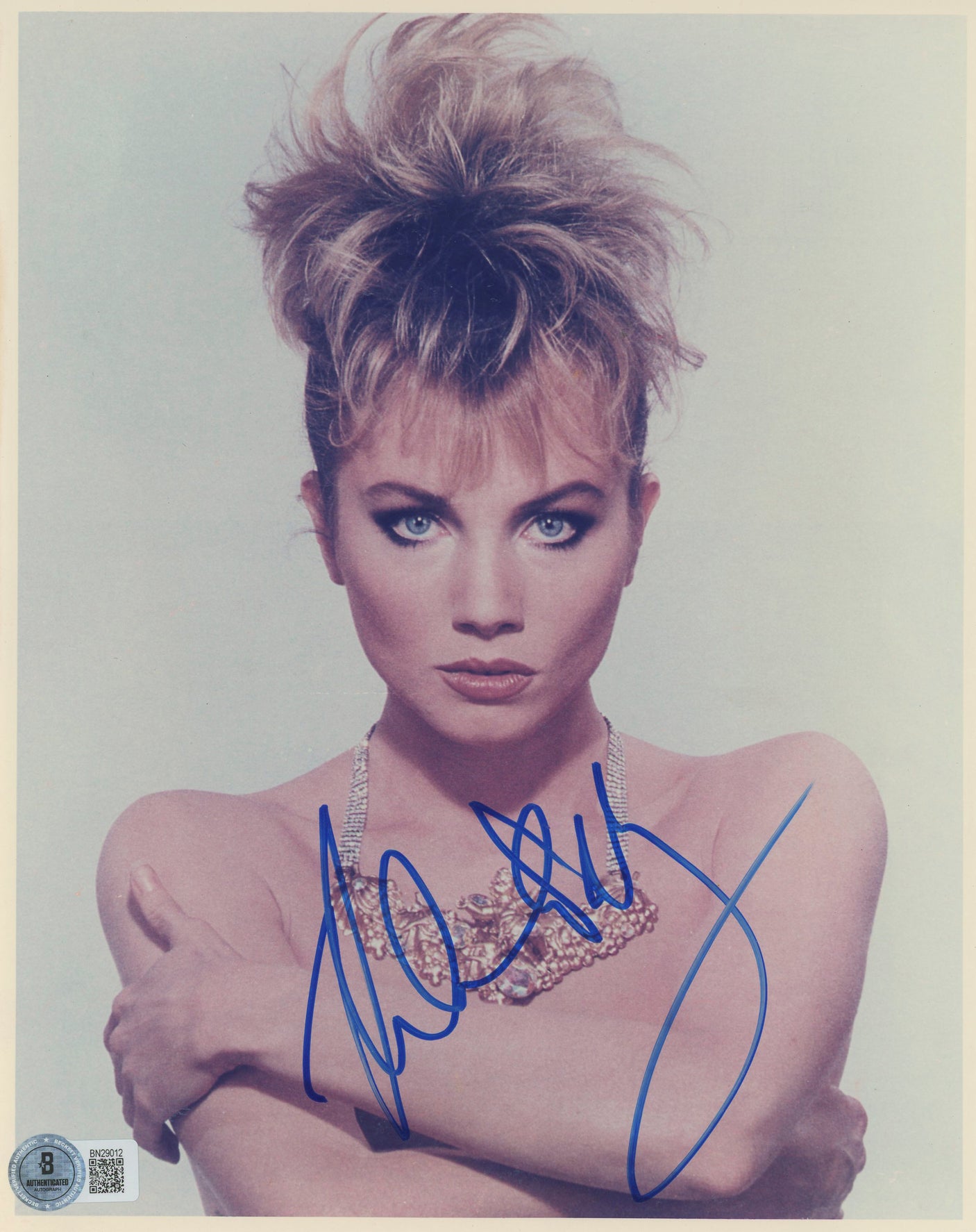 Rebecca De Mornay The Hand That Rocks the Cradle Signed 8x10 Photo BAS #BN29012