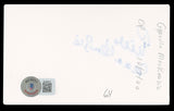 Gisele MacKenzie Your Hit Parade Authentic Signed 3x5 Index Card BAS #BL96370
