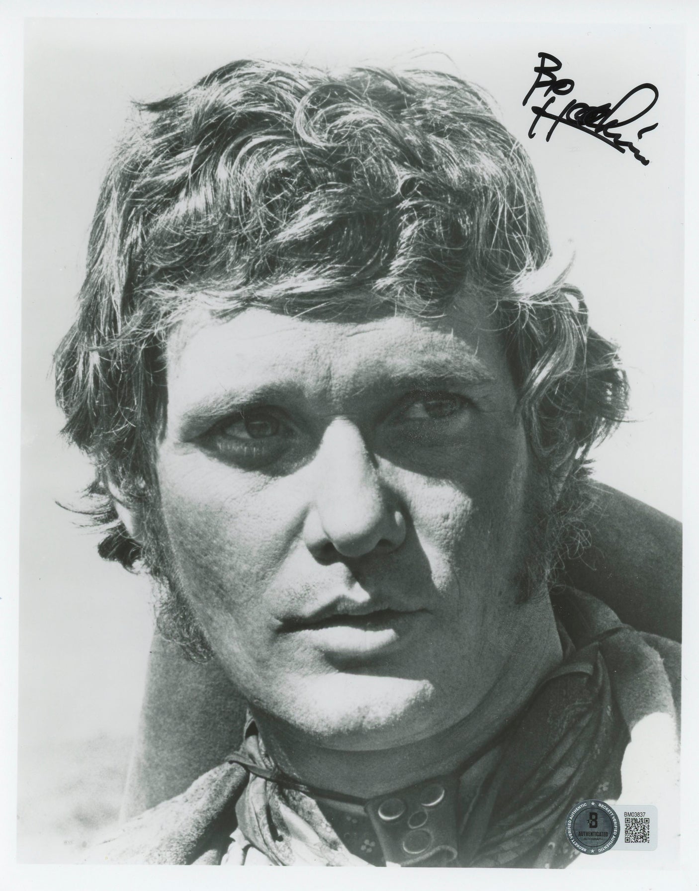 Bo Hopkins American Graffiti Authentic Signed 8x10 Photo BAS #BM03837