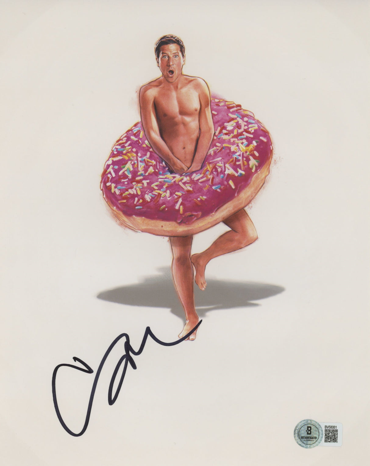 Simon Rex Red Rocket Authentic Signed 8x10 Photo Autographed BAS #BV58061
