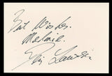 Denis Lawson Star Wars "Best Wishes" Signed 4x6 Index Card BAS #BT02528