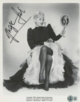 Zsa Zsa Gabor Moulin Rouge Authentic Signed 8x10 Photo Autographed BAS #BN74488