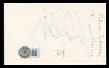 Rebecca De Mornay Risky Business Authentic Signed 3x5 Index Card BAS #BL96827