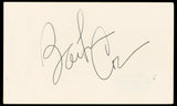 Barbara Cook Authentic Signed 3x5 Index Card Autographed BAS #BP50609