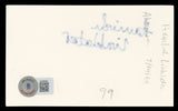 Hamish Linklater The Crazy Ones Authentic Signed 3x5 Index Card BAS #BL96382