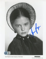 Anna Paquin The Piano Authentic Signed 8x10 Photo Autographed BAS #BN74509