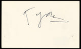 Tyra Ferrell Boyz N The Hood Authentic Signed 3x5 Index Card BAS #BP50611