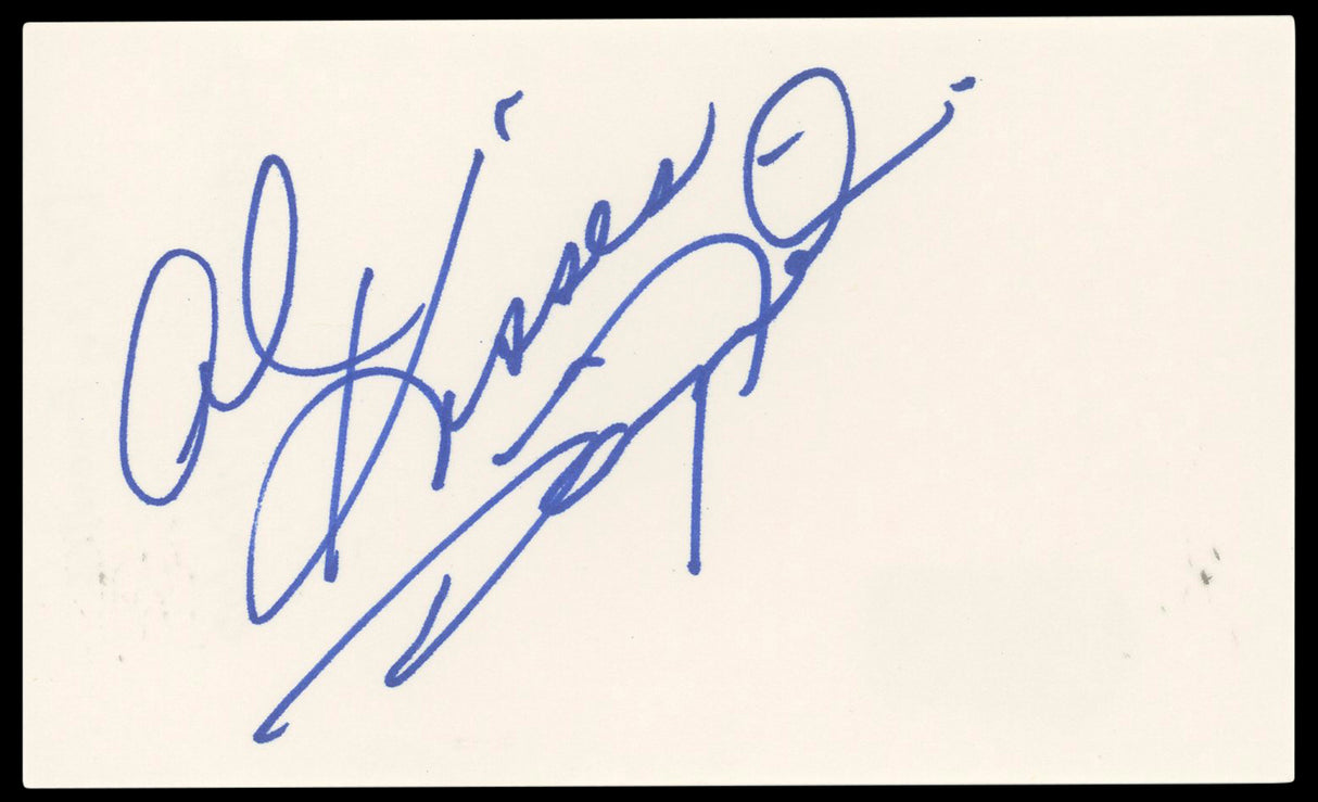 Daisy Fuentes House of Style Authentic Signed 3x5 Index Card BAS #BP50612