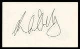 Rebecca De Mornay Risky Business Authentic Signed 3x5 Index Card BAS #BL96831