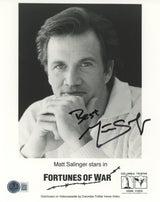 Matt Salinger Fortunes of War "Best" Authentic Signed 8x10 Photo BAS #BM03514