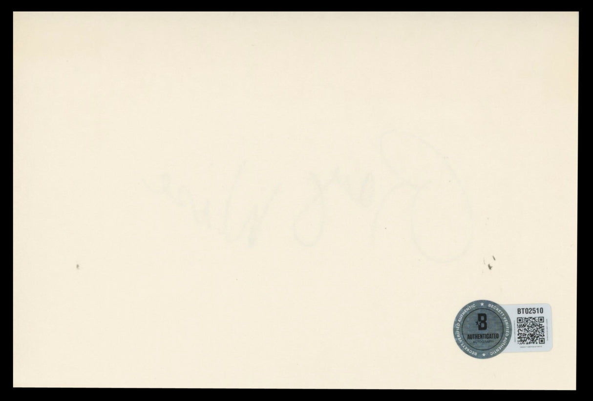 Ray Wise Twin Peaks Authentic Signed 4x6 Index Card BAS #BT02510